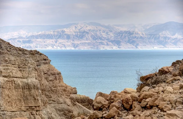 Иудейская пустыня возле Мертвого моря — стоковое фото