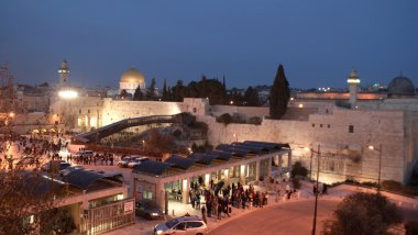 Temple mount görünümü