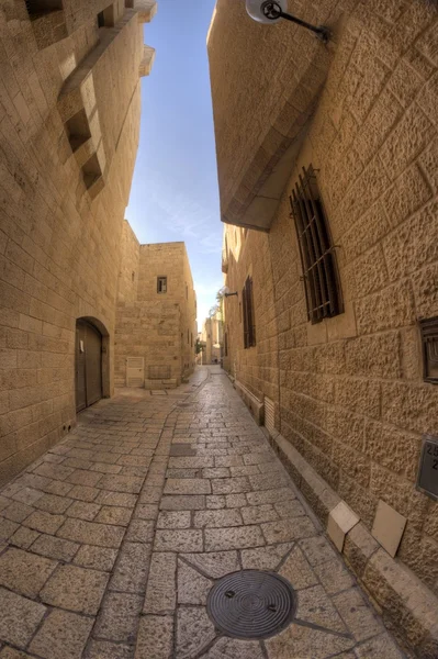 Eski Kudüs sokaklarında — Stok fotoğraf