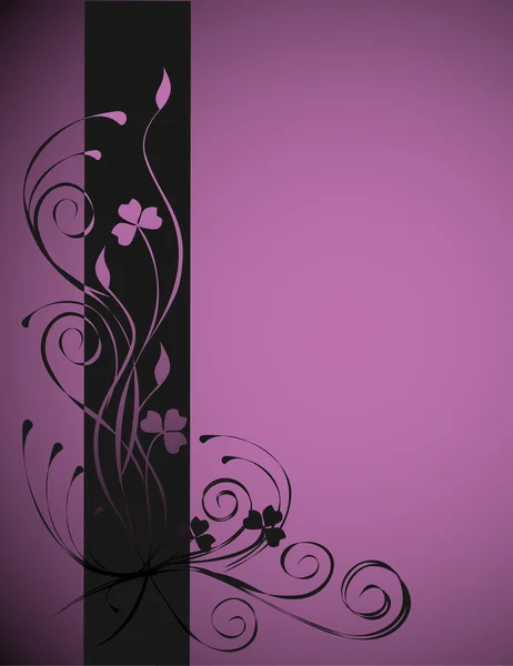 Fond de fleur, vecteur — Image vectorielle
