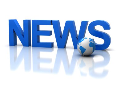 News 3d clipart