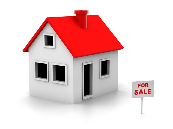 Prodej domu — Stock fotografie