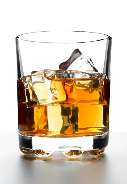 stock image Whisky with ice