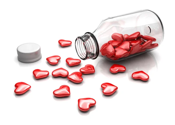 Love pills — Stock Photo, Image