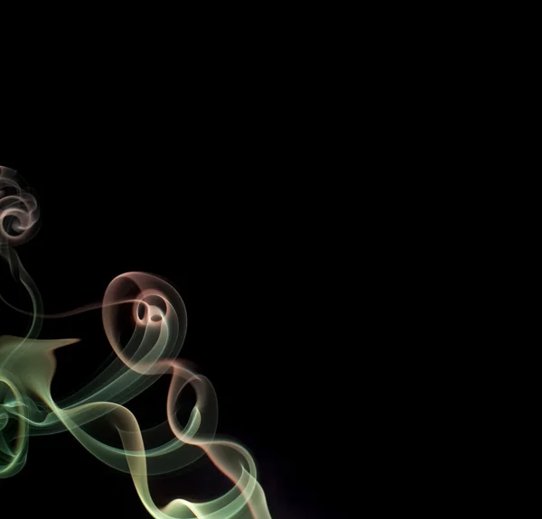 Kouř smyček — Stock fotografie