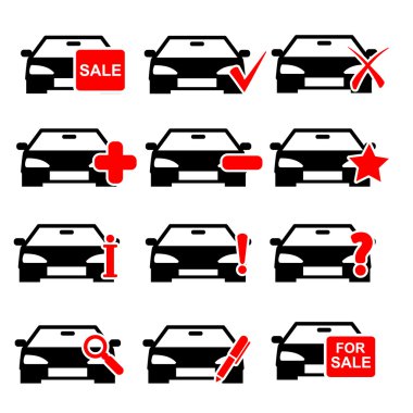 Car icon clipart