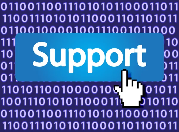 Podpora — Stockový vektor