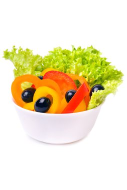 Vegetable salad clipart