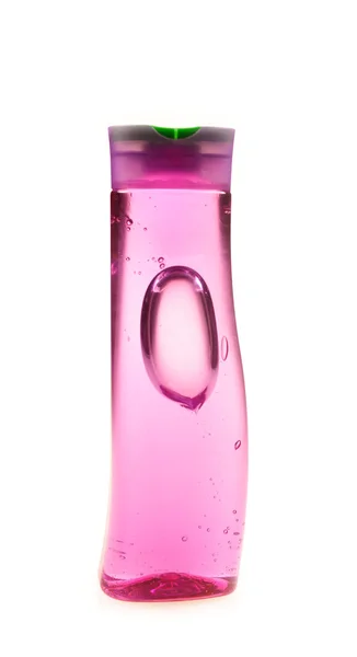 Фиолетовый шампунь для тела — стоковое фото