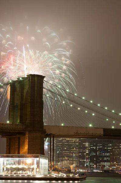 stock image Brooklyn bridge