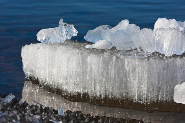 Spring ice — Stock Photo, Image