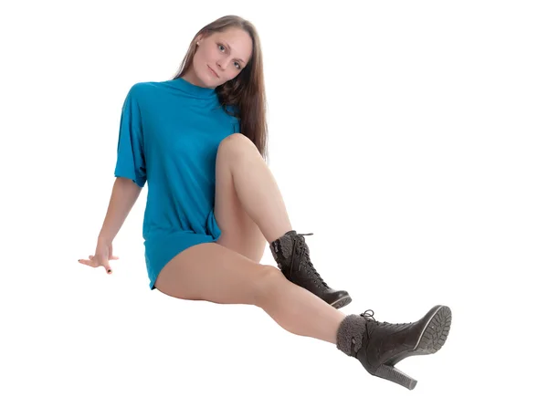 Dziewczyna z piękne nogi — Zdjęcie stockowe