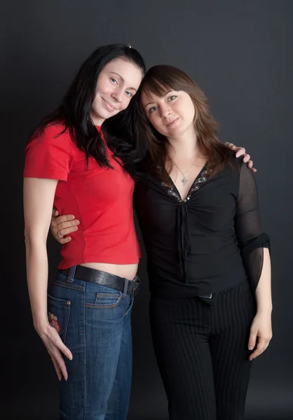 두 여자 친구 — 스톡 사진