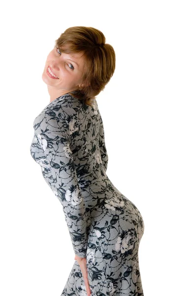 Die schlanke Frau — Stockfoto