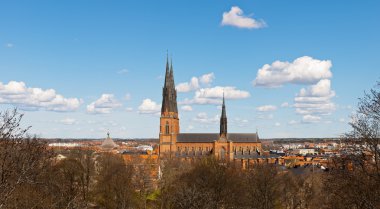 Cathedral in Uppsala clipart