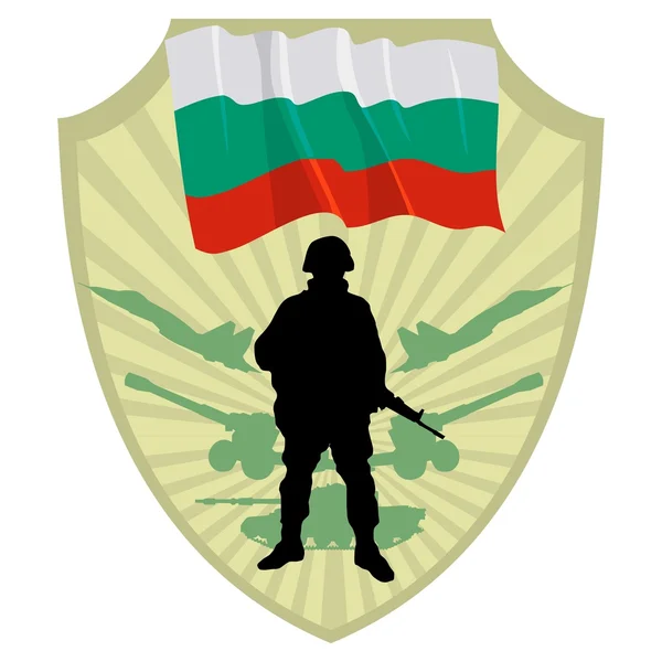 ブルガリアの軍隊 — ストックベクタ