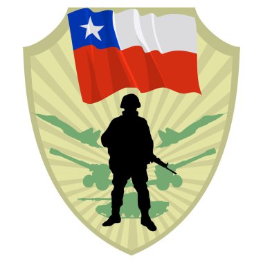 Army of Chile clipart