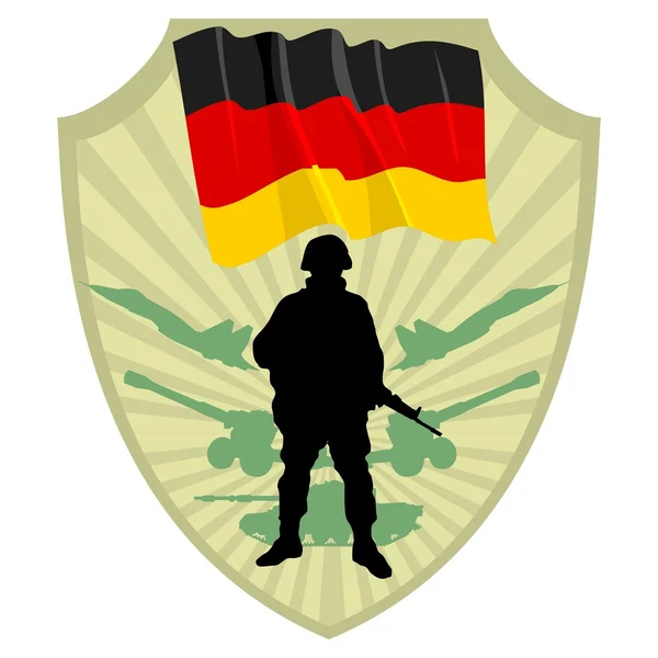 Exército da Alemanha — Vetor de Stock