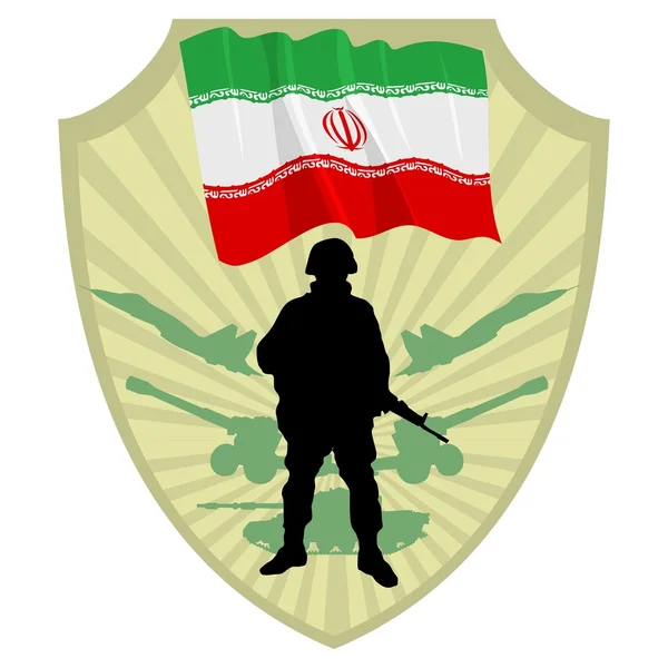 Army of Iran — Stock Vector