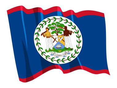 Belize 'nin siyasi bayrağı