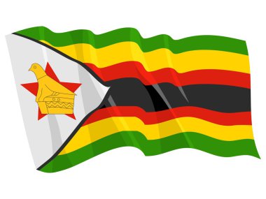 Zimbabwe 'nin politik bayrağı