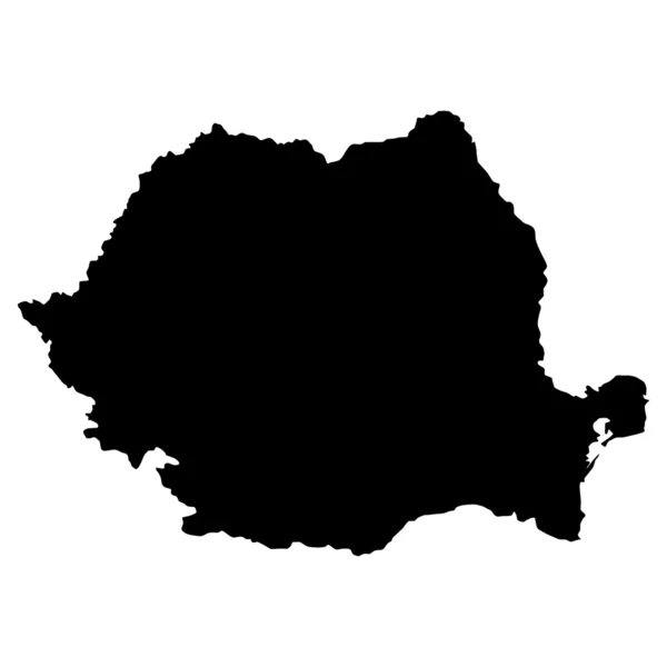 Romanya haritalarının vektör illüstrasyonu — Stok Vektör