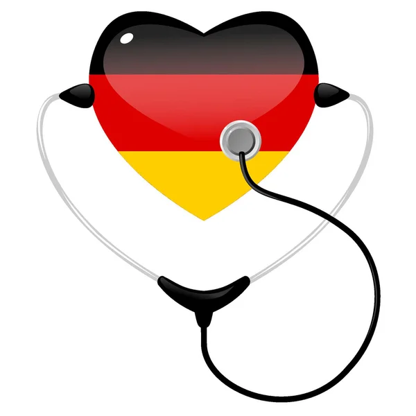 Medicina Alemania — Archivo Imágenes Vectoriales
