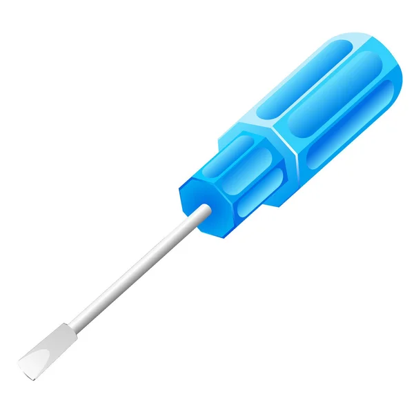 Vector illustration of a screwdriver — Stock Vector