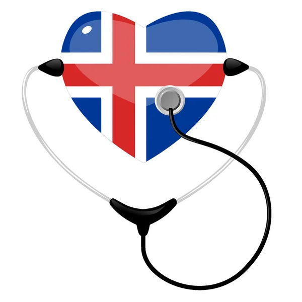 Medicine Iceland — Stock Vector