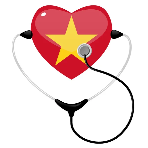 Medicina Vietnam — Vettoriale Stock