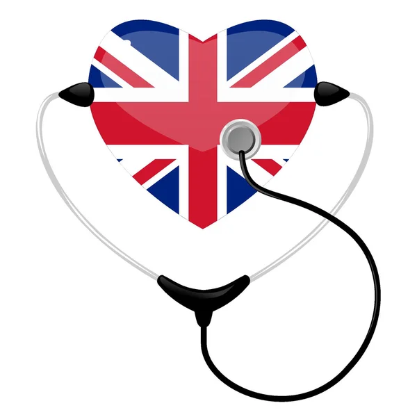 Medicina Reino Unido — Vetor de Stock