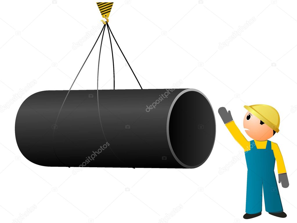 Vector image loading pipes
