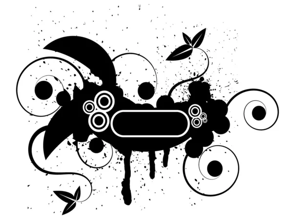 Cadre vectoriel grunge — Image vectorielle