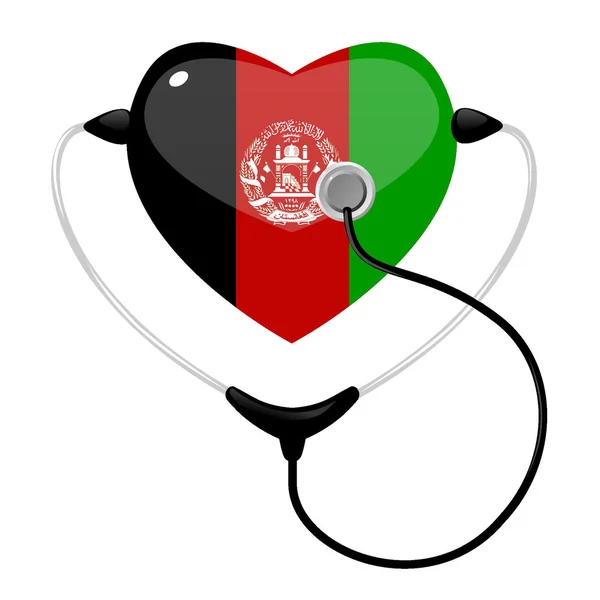 Medicina Afganistán — Vector de stock