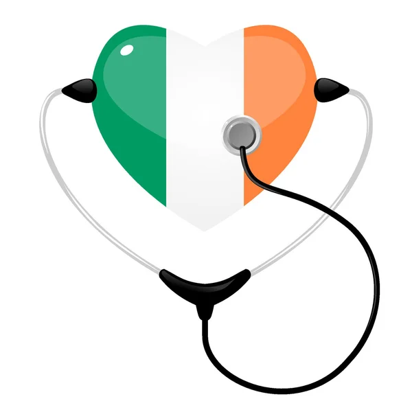 Medicine Ireland — Stock Vector