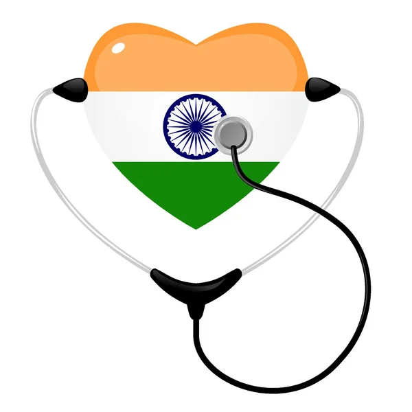 Medizin Indien — Stockvektor