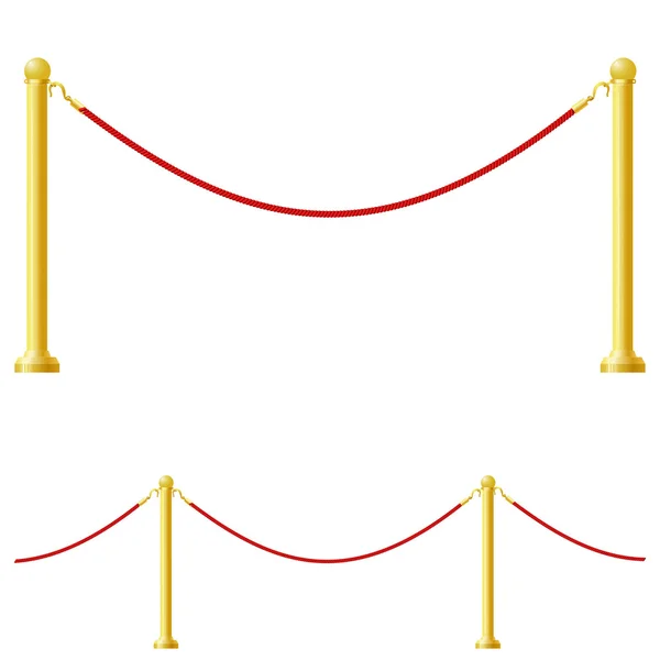 Ilustración vectorial de una barrera — Vector de stock