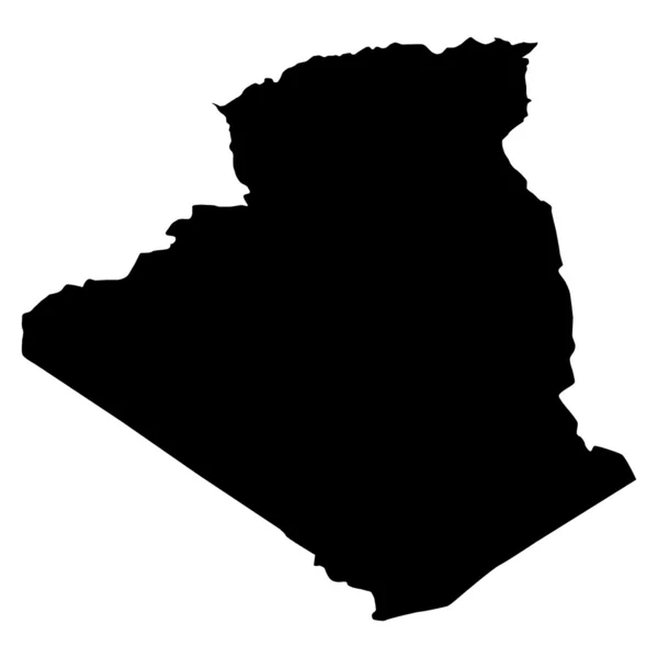 Vector ilustración de mapas de Argelia — Vector de stock