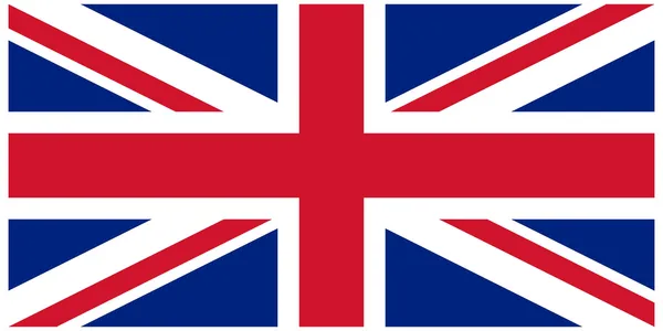 Illustration vectorielle du drapeau du Royaume-Uni — Image vectorielle