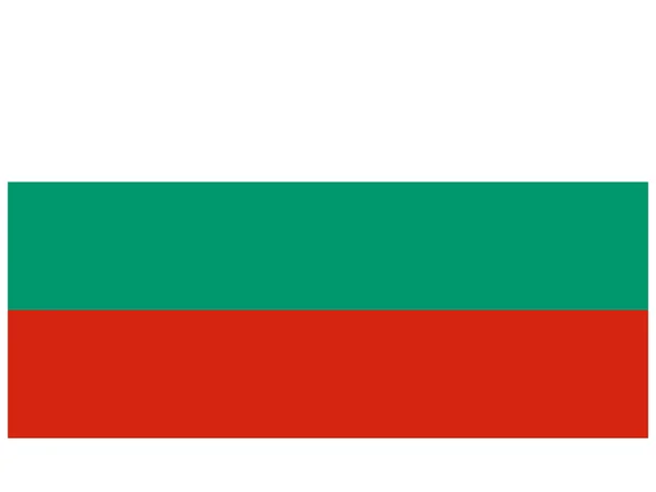 Illustration vectorielle du drapeau de Bulgarie — Image vectorielle