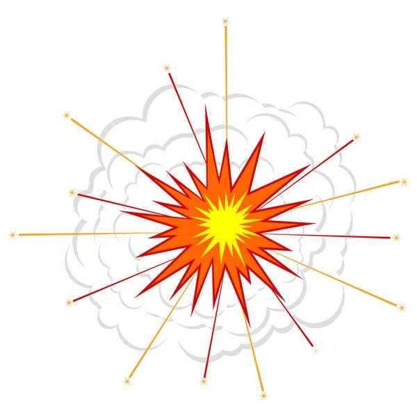 Exploze. eps10 — Stockový vektor