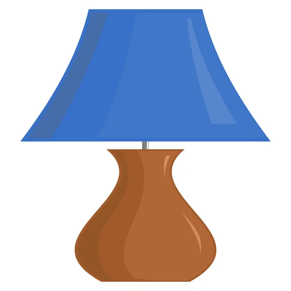 Vector afbeelding van de lamp schaduw — Stockvector
