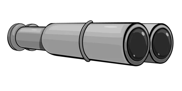 Imagen vectorial de los prismáticos — Vector de stock