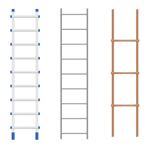 Leitern setzen — Stockvektor