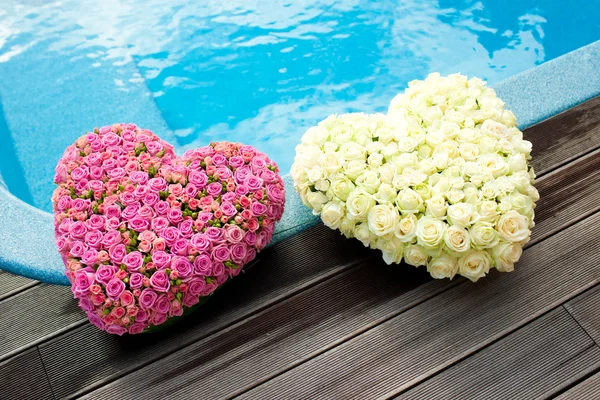 Flower hearts — Stock Photo, Image