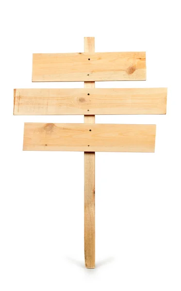 Placa de madeira do sinal — Fotografia de Stock