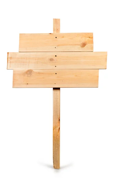 Dřevěné vývěsní štít — Stock fotografie