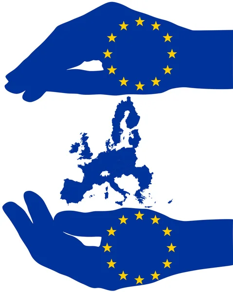 Protección para Europa — Foto de Stock
