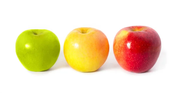 stock image Three apples