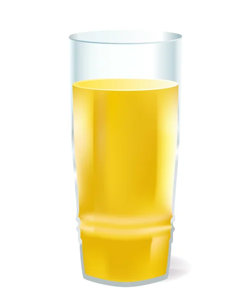 ジュース ガラス — ストックベクタ